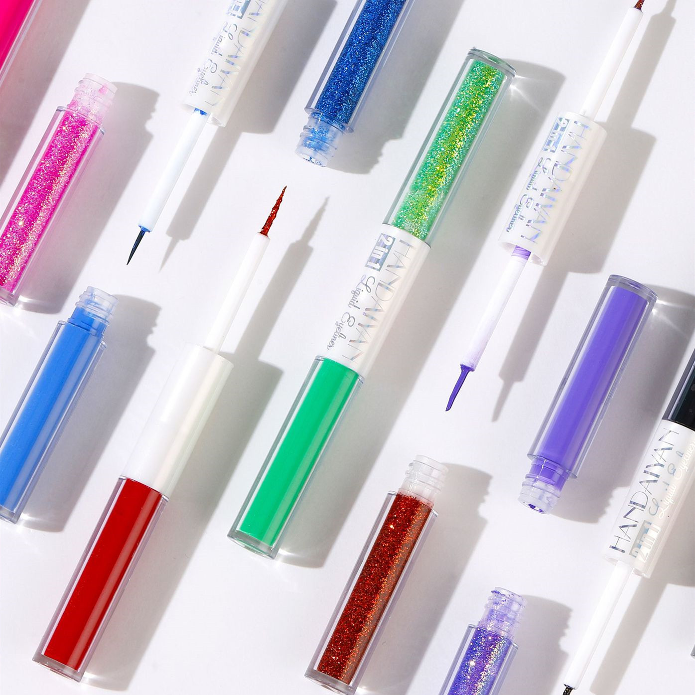 Double-Headed Thin Glitter Color Eyeliner