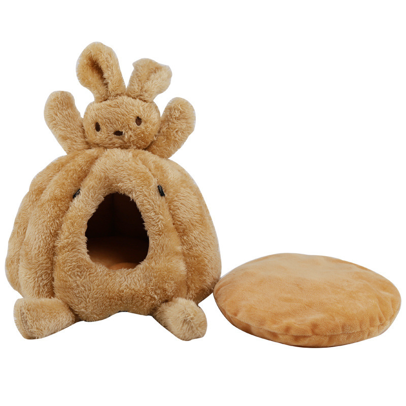 Cozy Sleeping Hamster Nest House - Image 3