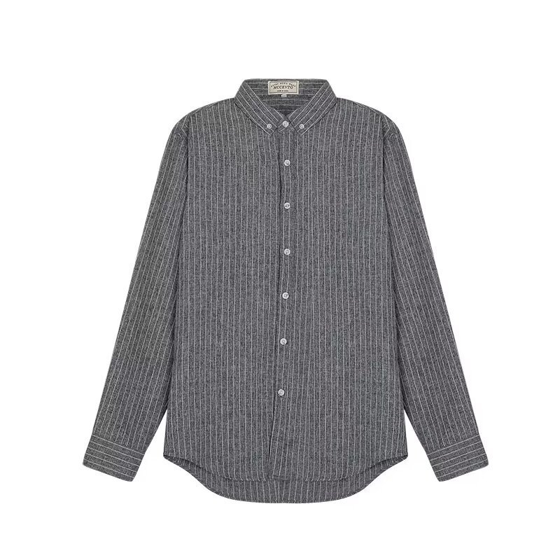 Vintage Striped Shirt - Image 8