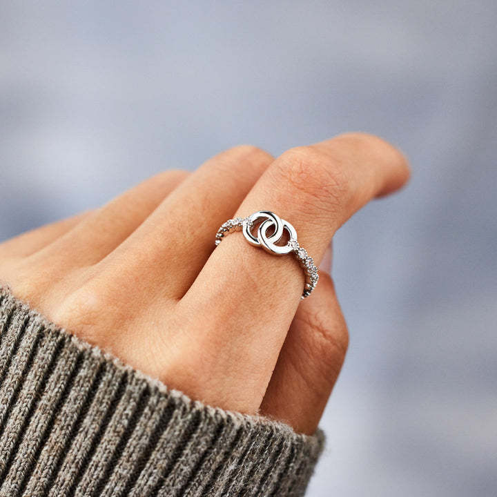 Fashion Women's Double Ring