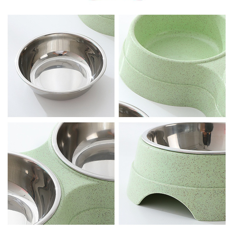 Stainless Steel Pet Double Water Feeder - Image 7