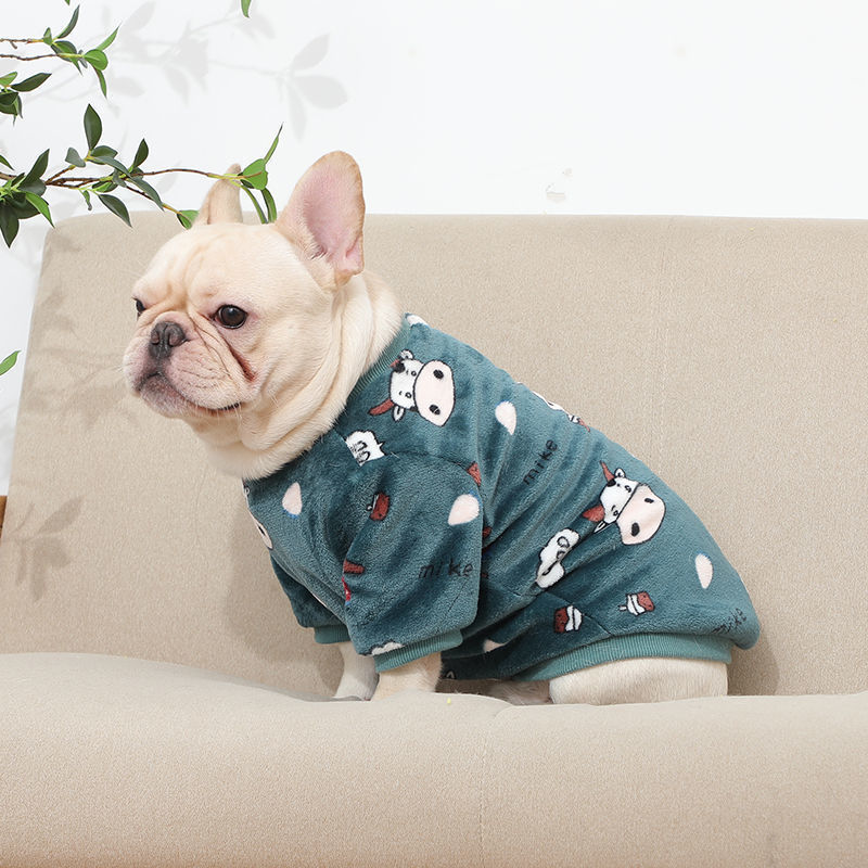 Pet Fashion French Plush Pajamas Suit - Image 6
