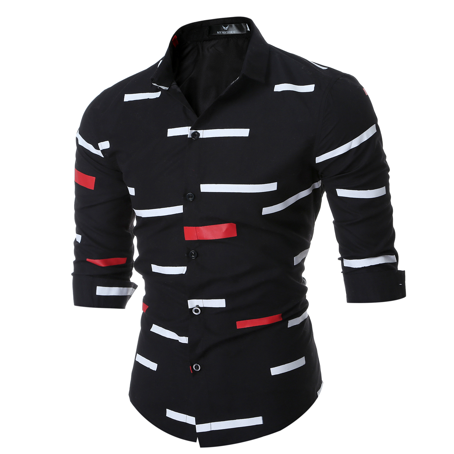 Geometric Printed Shirt - Image 5