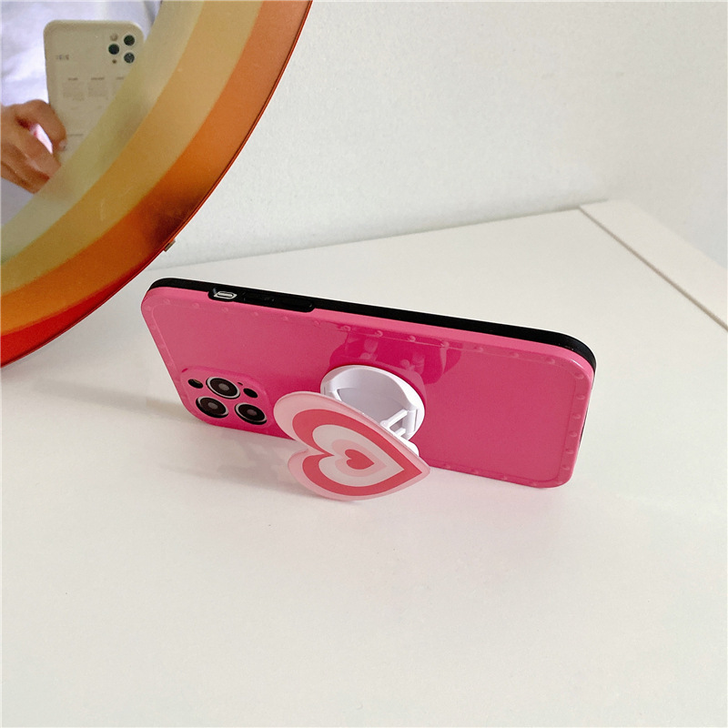 Polka Dot Love Bracket Phone Case - Image 10