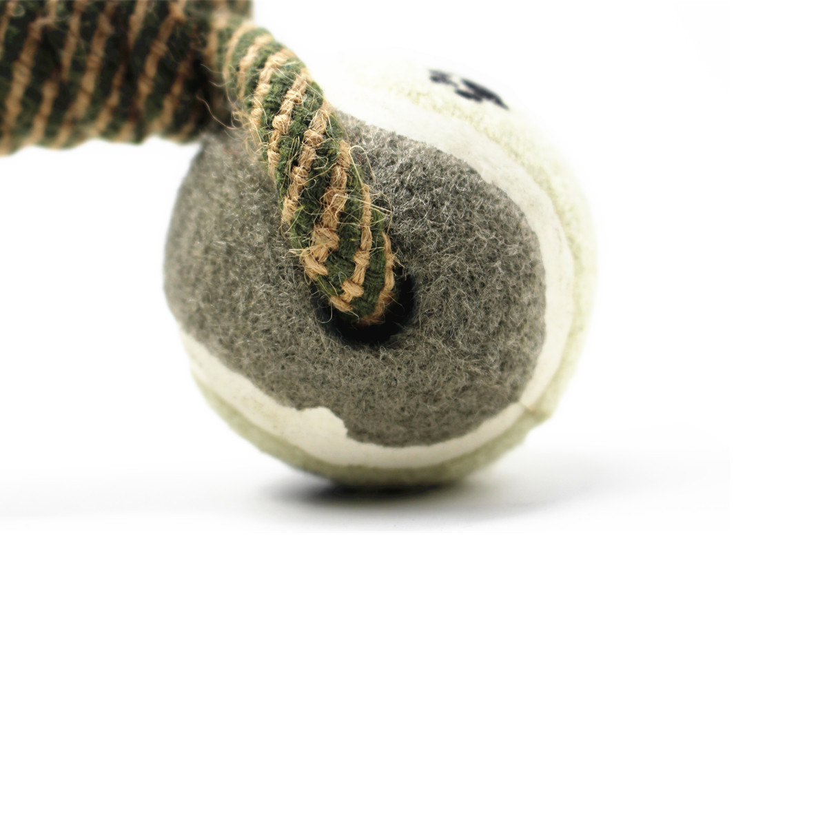 Pet Dumbbell Rope Tennis Ball Chew Toys - Image 2