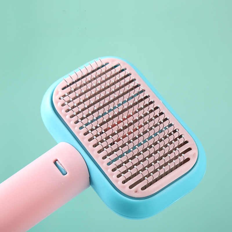 Stainless Steel Open-Knot Grooming Brush Tool - Image 3