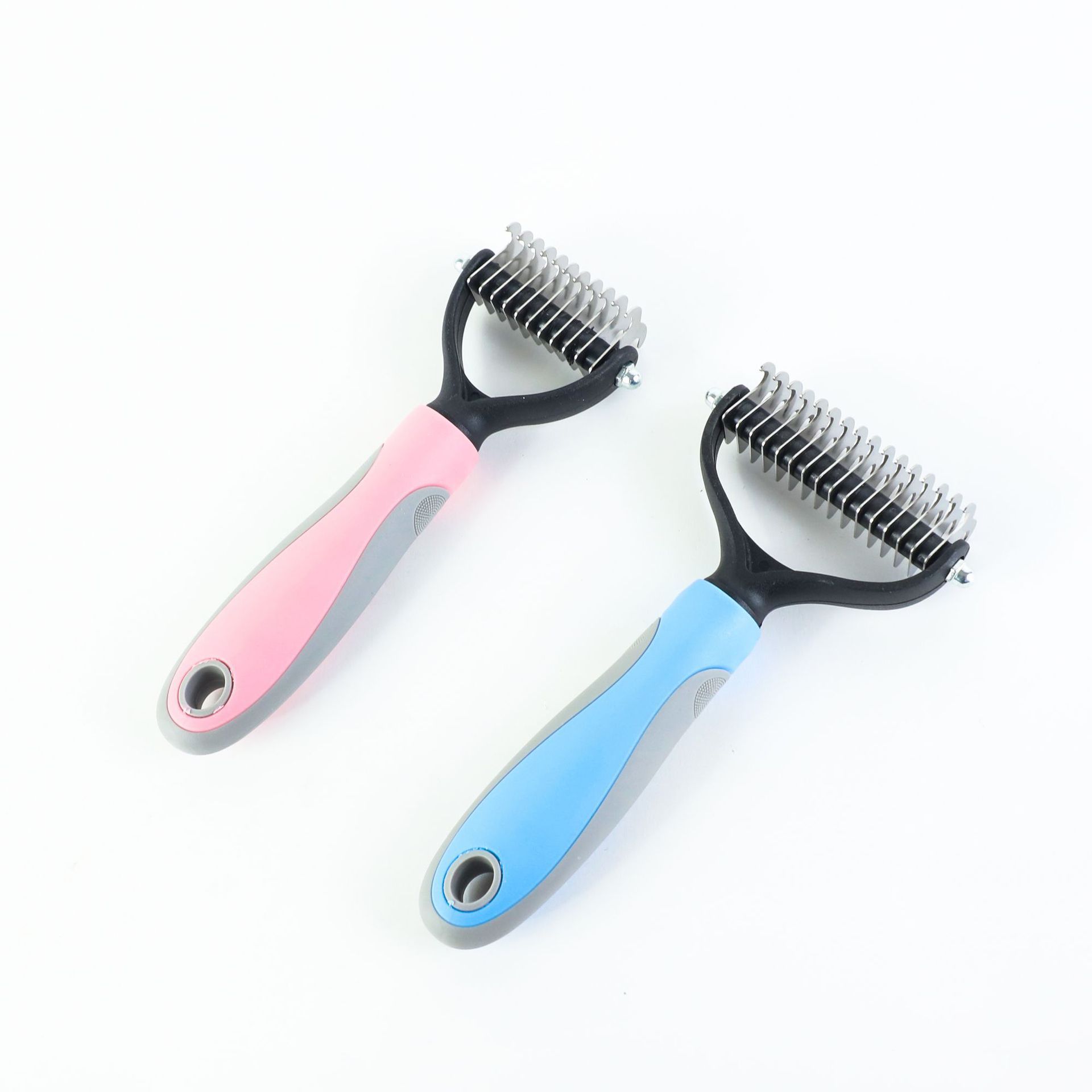 Stainless Double-Sided Dematting Hair Comb - Image 5