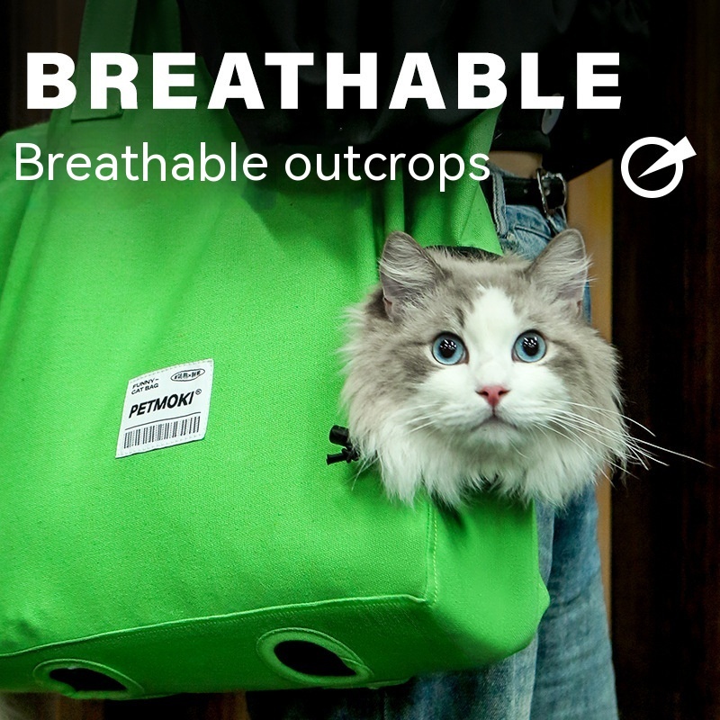 Large Capacity Pet Multifunctional Canvas Carrier Bag