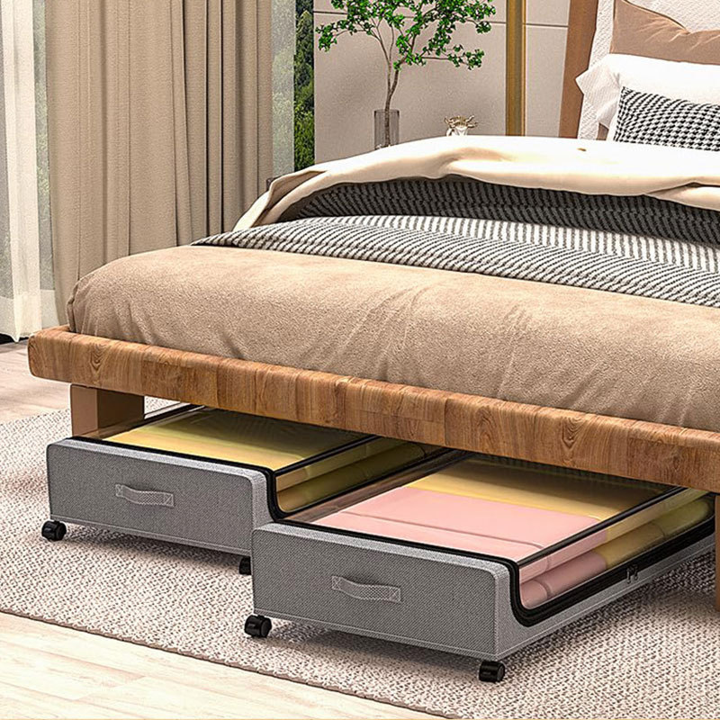 Square Bed Bottom Storage Box