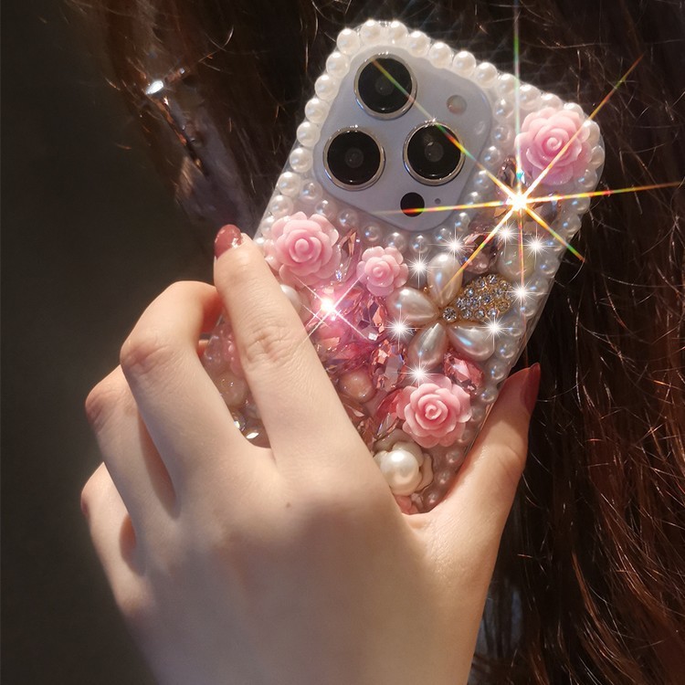 Fashion Flower Shiny Phone Case - Image 5