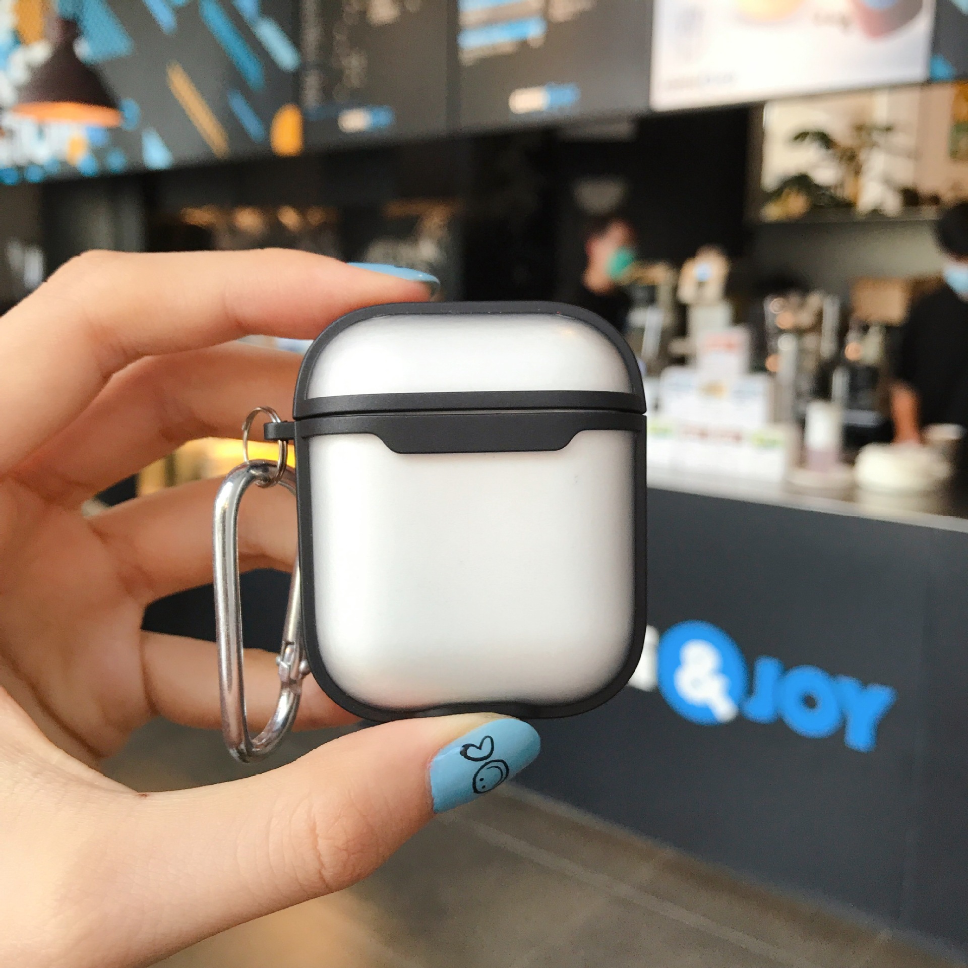 Transparent Two-Color Earphone Shell