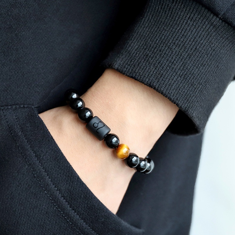 Twelve Constellation Elastic Men Bracelet - Image 5