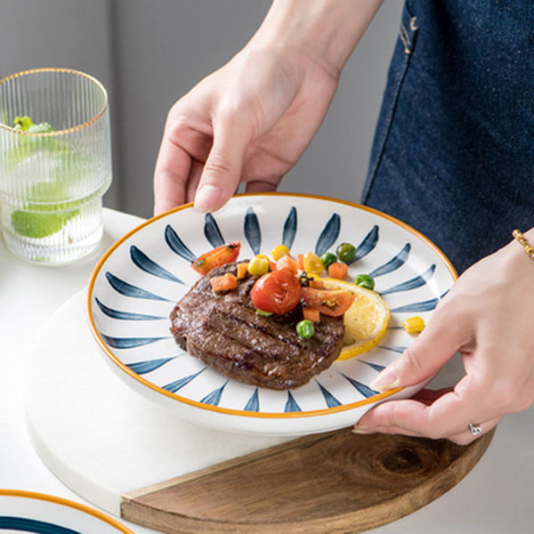 Western Dinner Four Home Steak Plates - Image 8