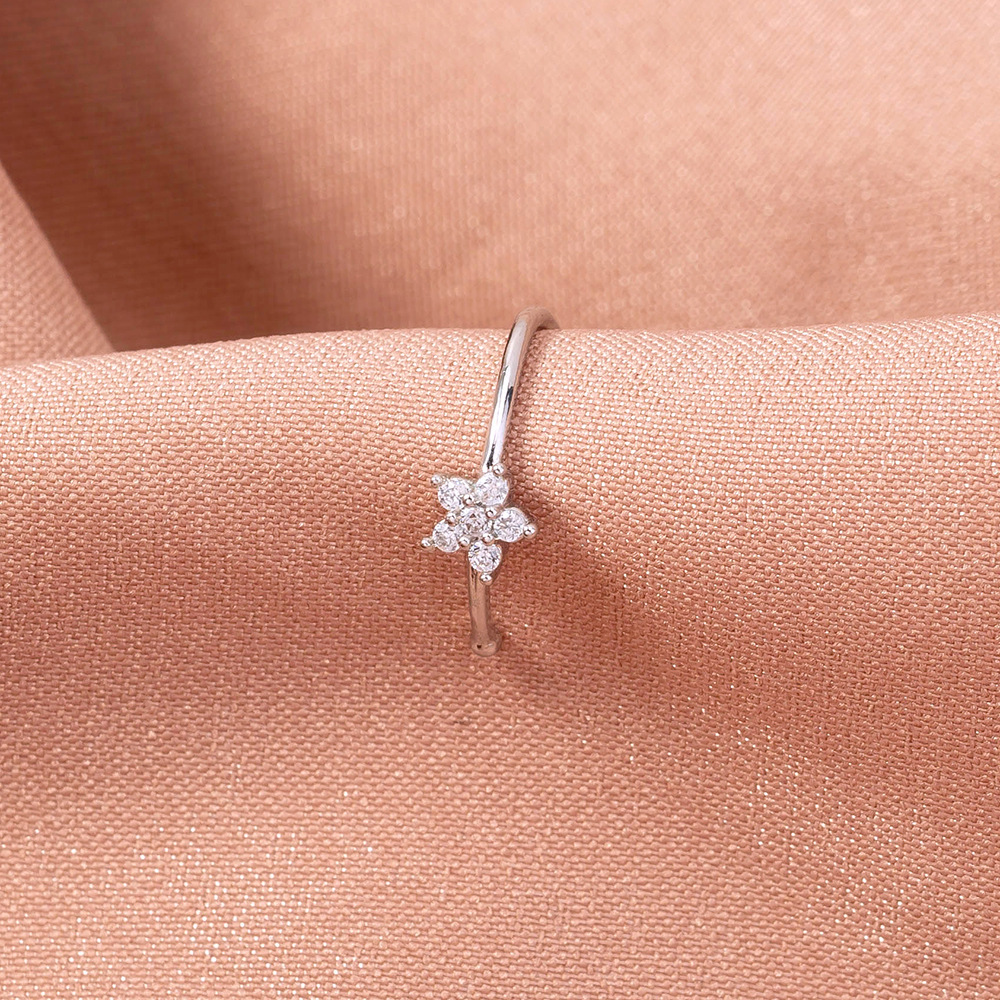 Star Nose Ring Piercing