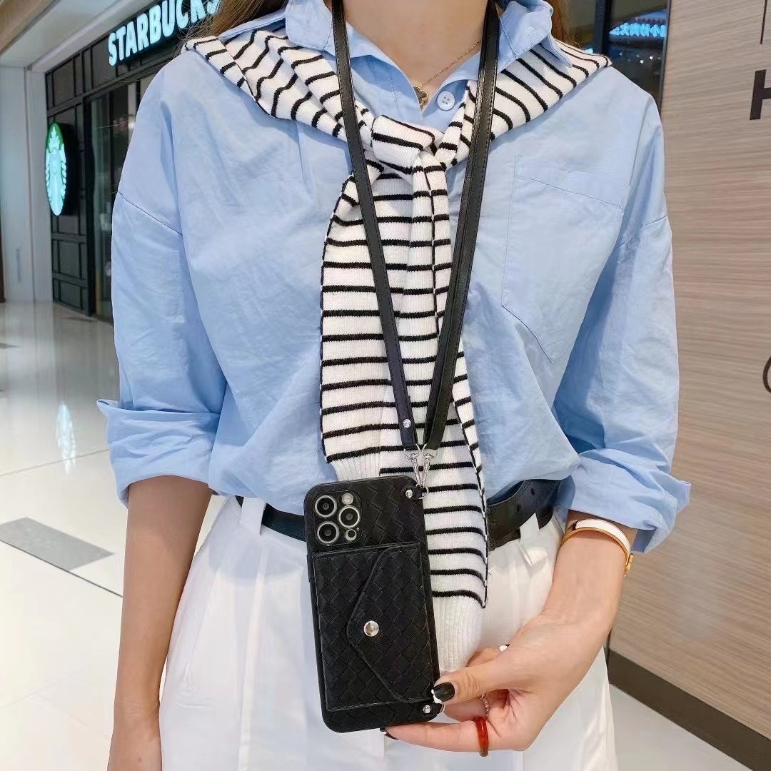 Woven Card Holder Phone Case - Image 5