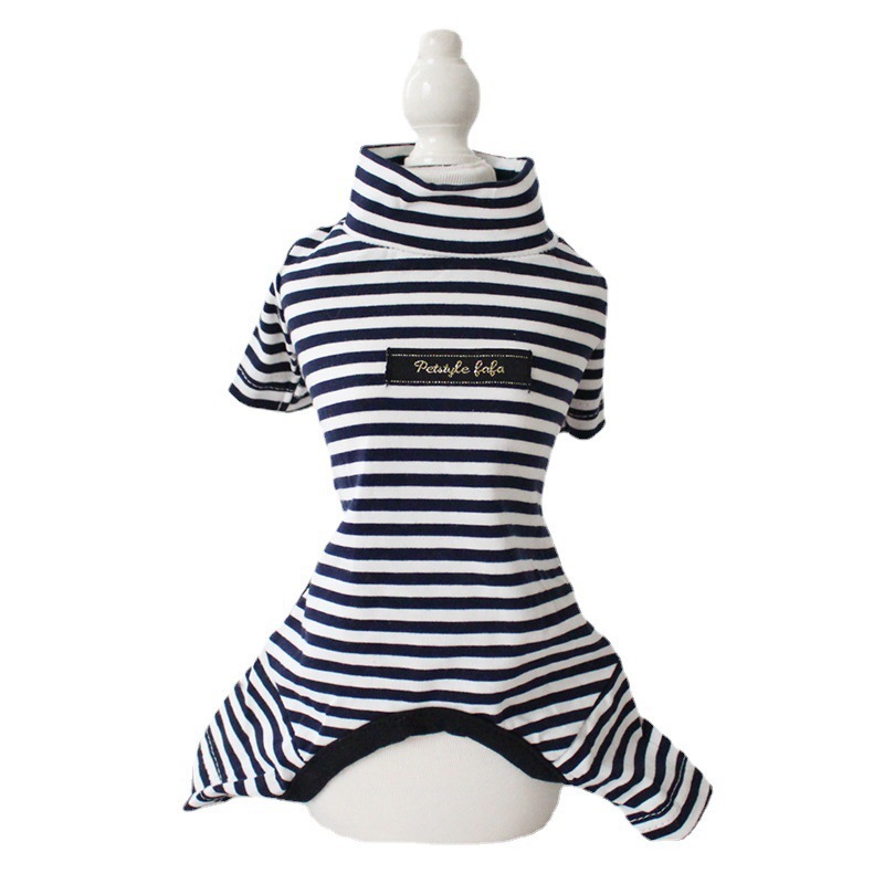 Cotton Eight-Color Striped Pet Leggings - Image 2