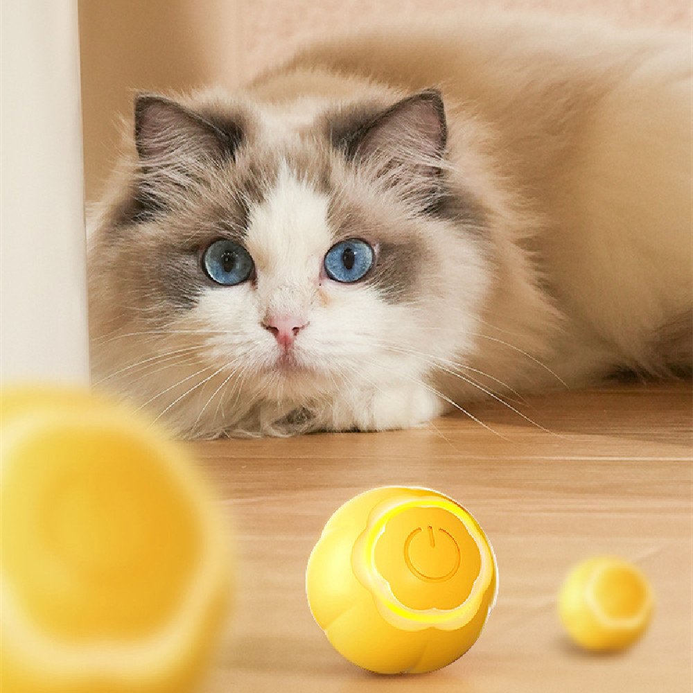 Boredom Relief Pet Smart Rolling Ball Toy