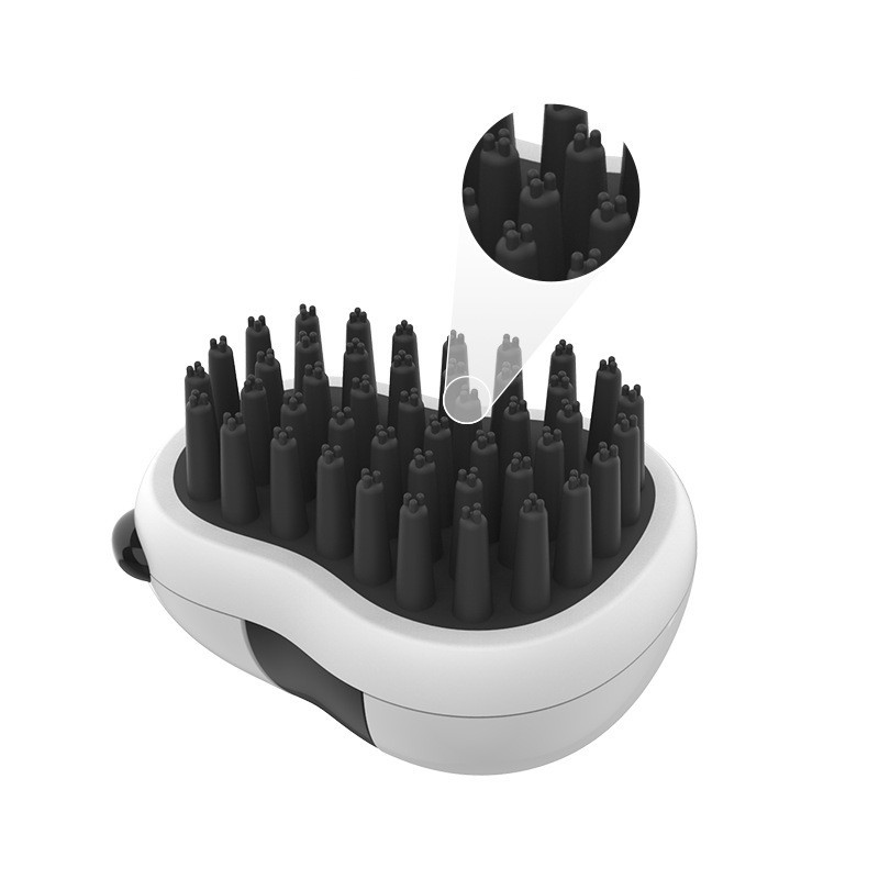 Pet Panda Model Grooming Comb Bathing Brush Set - Image 3