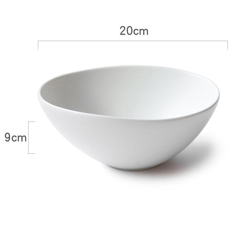 Irregular Household Ceramic Bowls And Plates - Image 8
