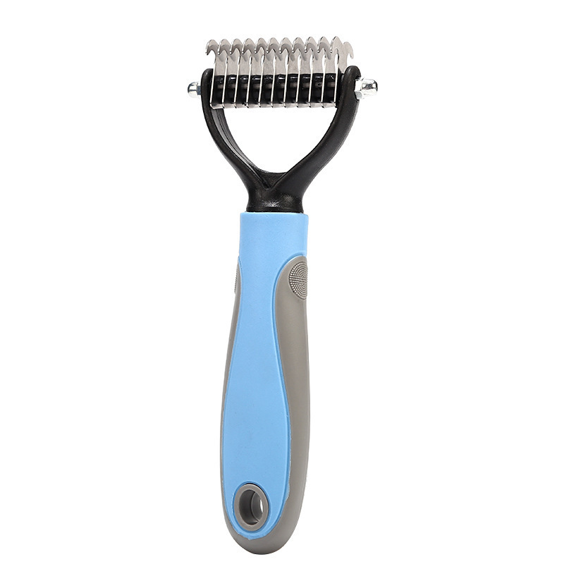 Stainless Double-Sided Dematting Hair Comb - Image 9