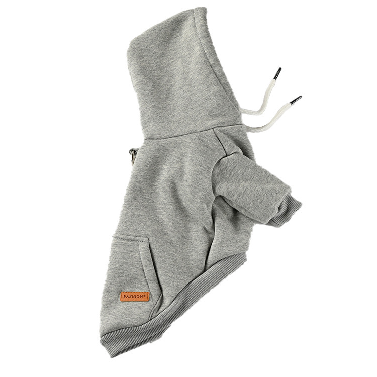 Pet Dog Fashion Simple Hooded Sweater - Image 6