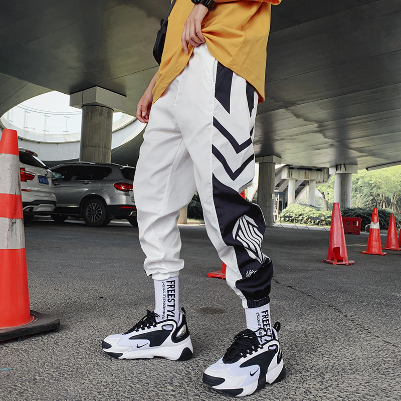 Trendy Gradient Color Men Trousers - Image 5
