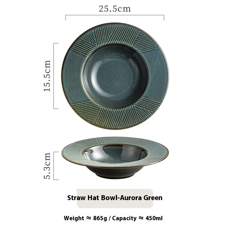 Table-Mounted Thick Soup Deep Plates - Image 9