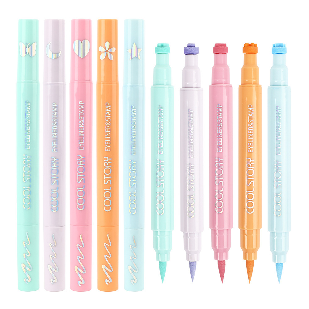 Quick-Drying Double-Headed Seal Color Eyeliner - Image 3