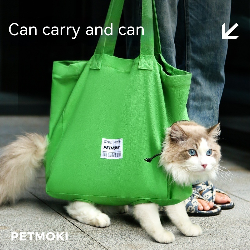 Large Capacity Pet Multifunctional Canvas Carrier Bag - Image 2