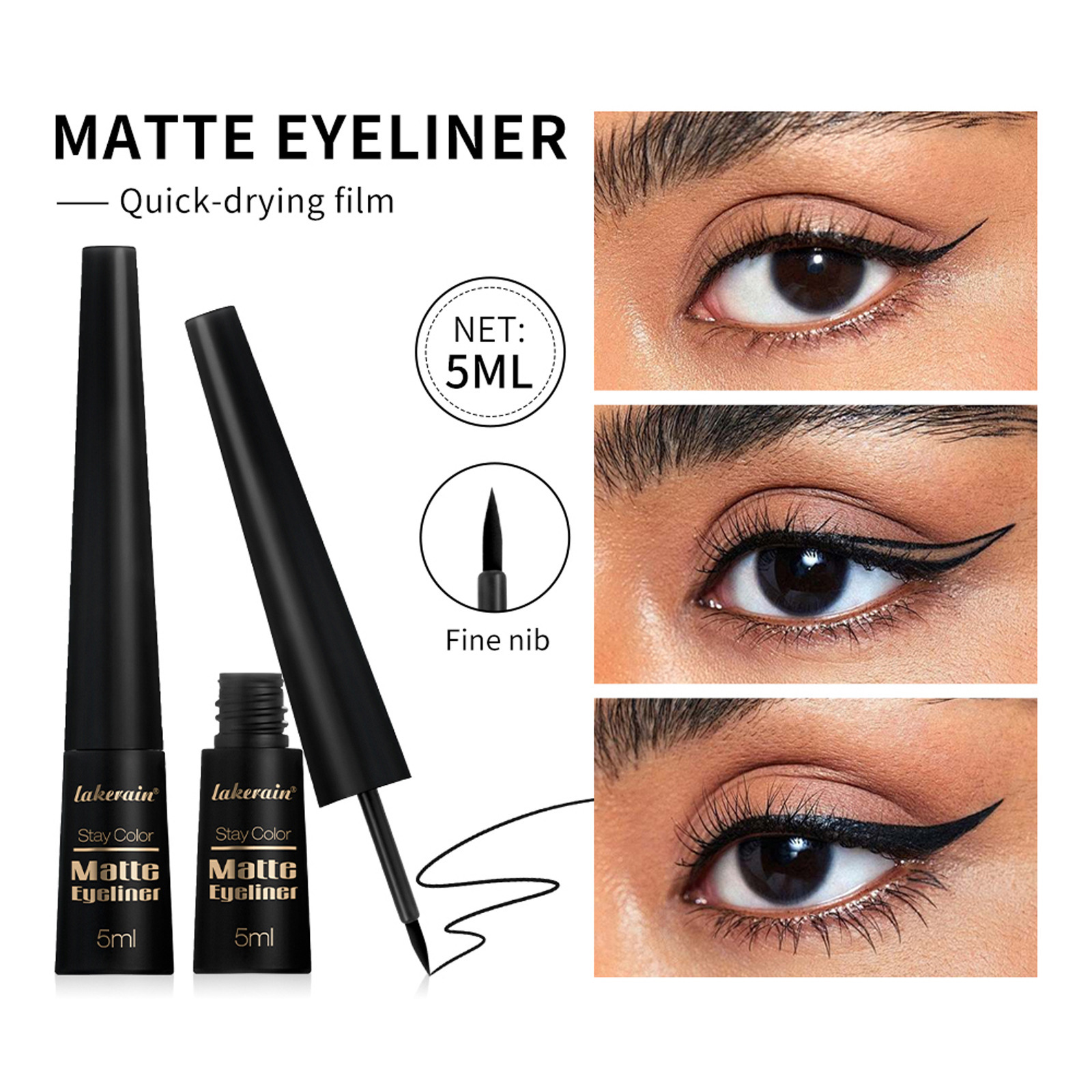 Sweat Resistance Long-Lasting Smudge-Free Eyeliner - Image 6