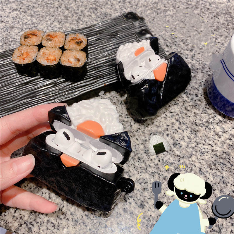 Sushi Silicone Earphone Bluetooth Case