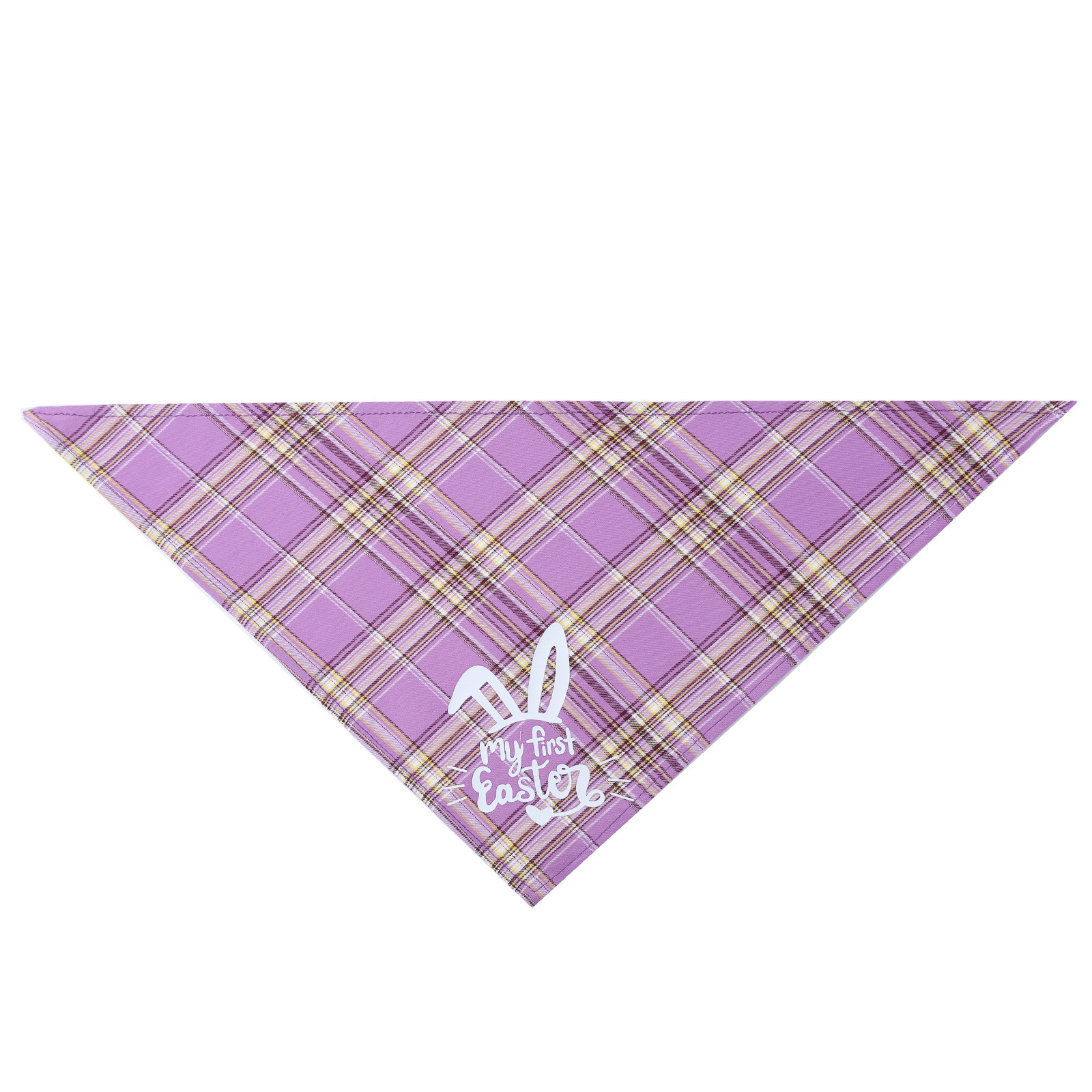 Single Layer Easter Bunny Pet Triangle Towel - Image 6