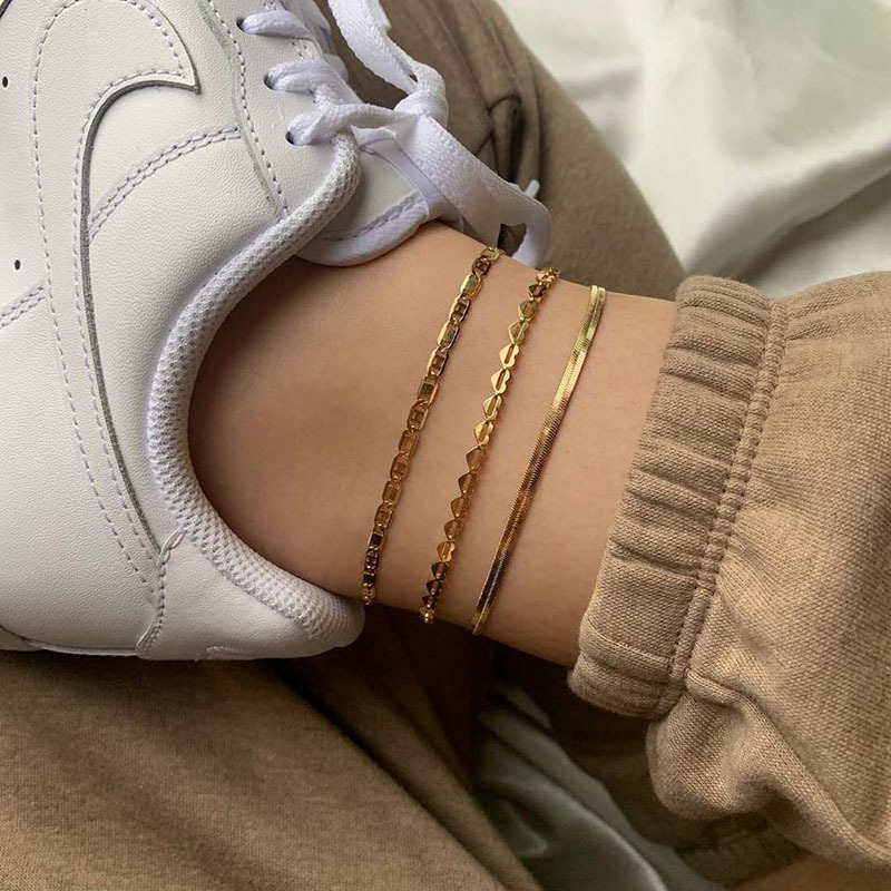 Women Titanium Steel Anklet