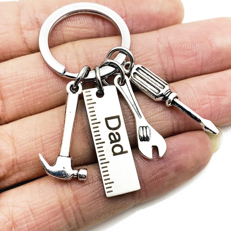 DIY Stainless Steel Tool Keychain For Dad