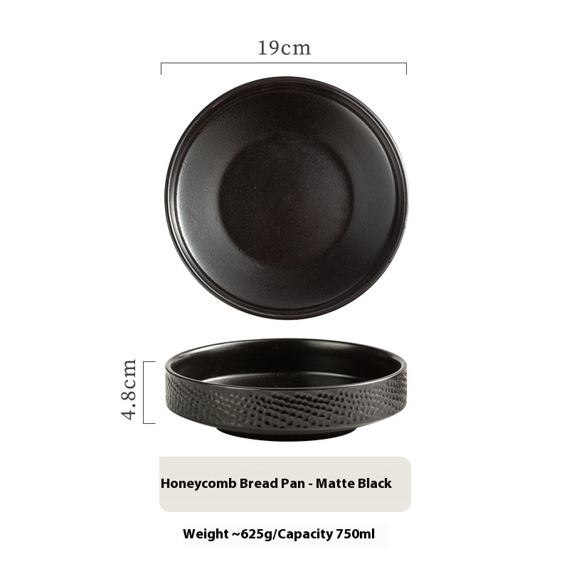 Japanese Ceramic Round Dinner Plate - Image 3