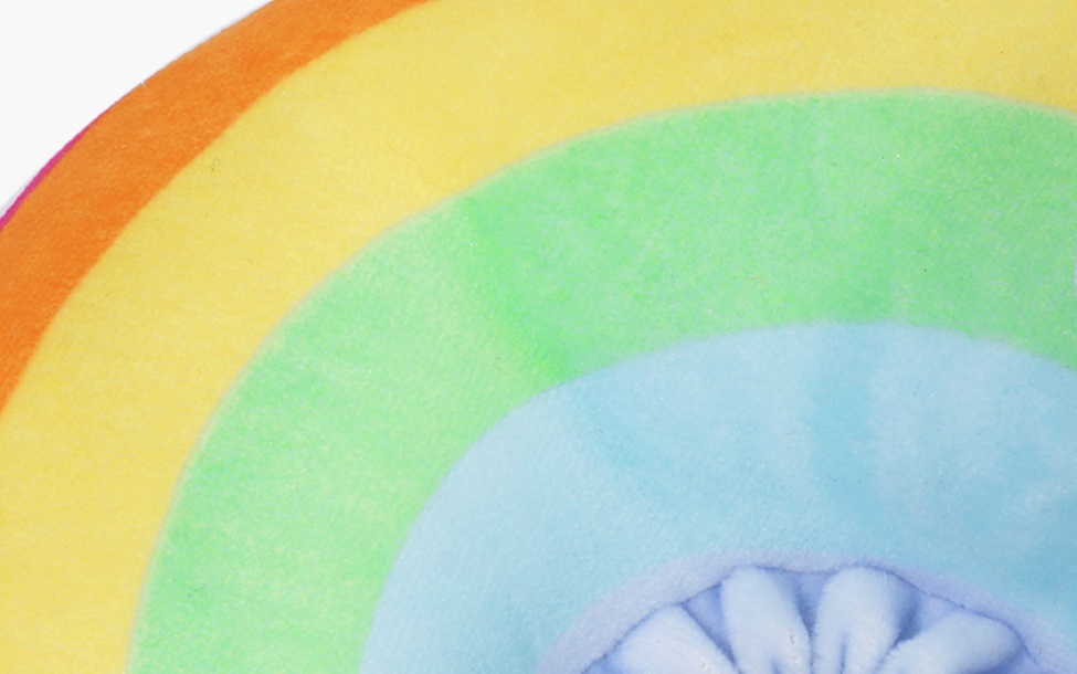 Pet Fashion Rainbow Anti-Lick Collar Cover - Image 7