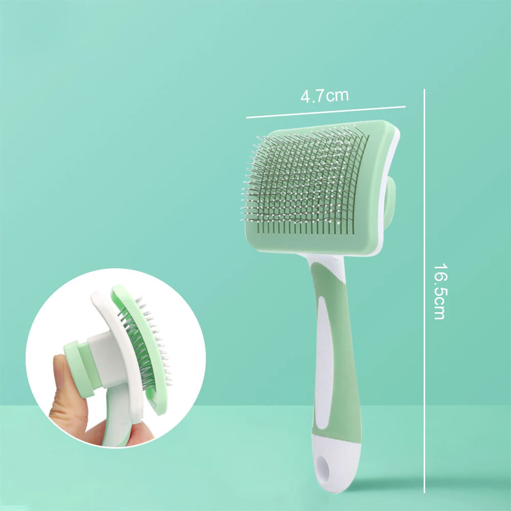 Pet Dog Self Cleaning Slicker Brush For Dogs - Image 5