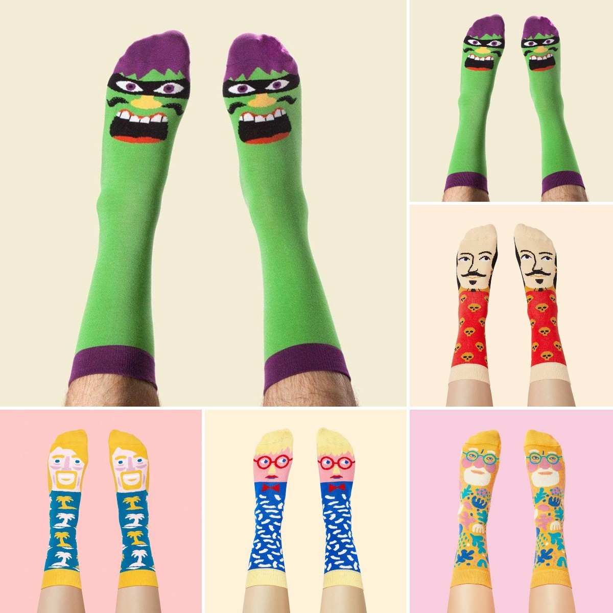 Personalized Cartoon Creative Fun Jacquard Socks - Image 3