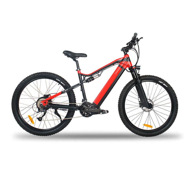 Red 500W Electric Ebike - Image 2
