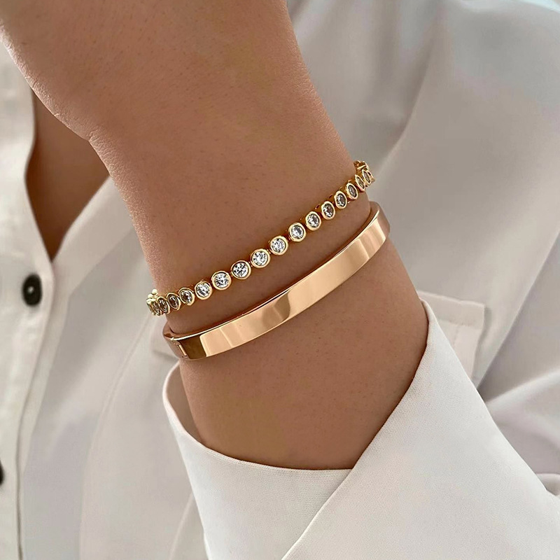 Vintage Gold Diamond Bracelet