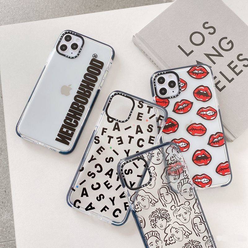Tide Sticker Transparent Phone Case