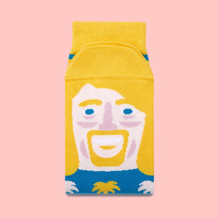 Personalized Cartoon Creative Fun Jacquard Socks - Image 2