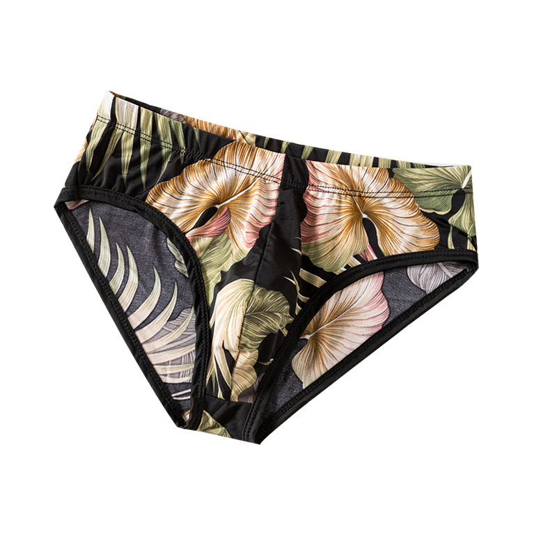 Men's Ice Silk Printed Briefs - Image 6