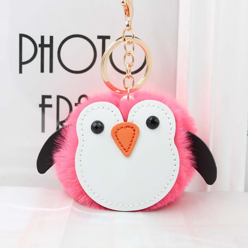 Creative Plush Handbag Pendant Keychain - Image 7