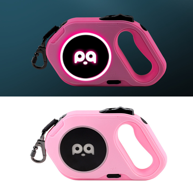 LED Dog Automatic Retractable Leash Outdoor - Image 2