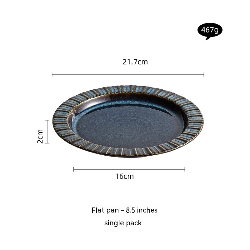 Ceramic Kiln Baked Starry Sky Rice Bowls And Plate - Image 4