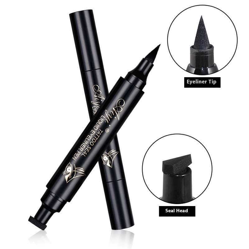 2 in 1 Waterproof Double-Headed Seal Eyeliner