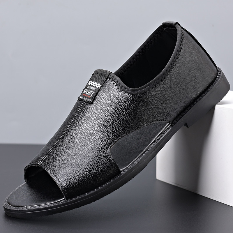 Soft Leather Non-slip Roman Casual Sandals