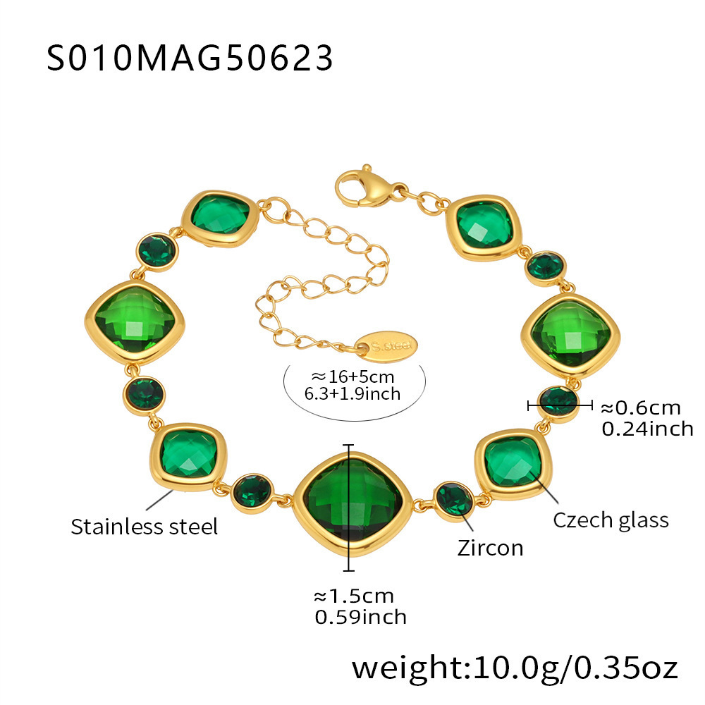 Light-Luxury 18k Gold-Plated Summer Beach Anklet - Image 7