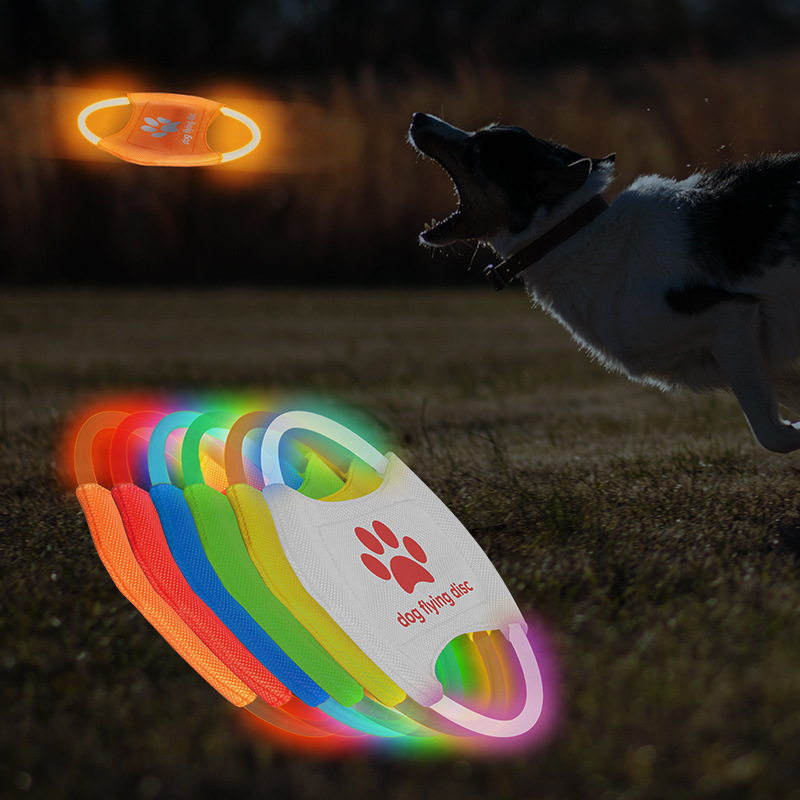 LED Flying Luminous Trainning Disc Dog - Image 5
